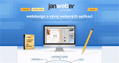 Desktop Screenshot of janweber.cz